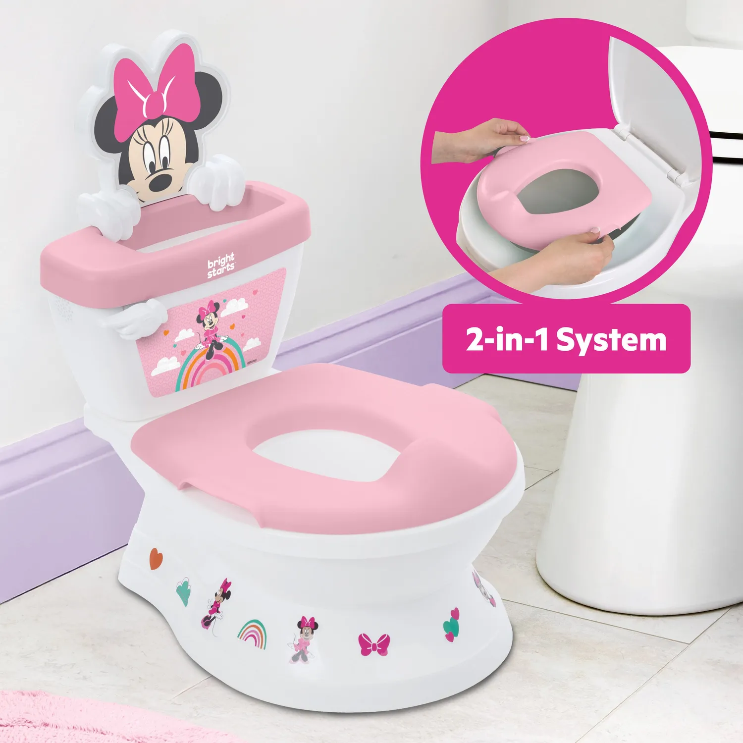 Disney Baby Minnie My Size Potty Töpfchen 2-in-1