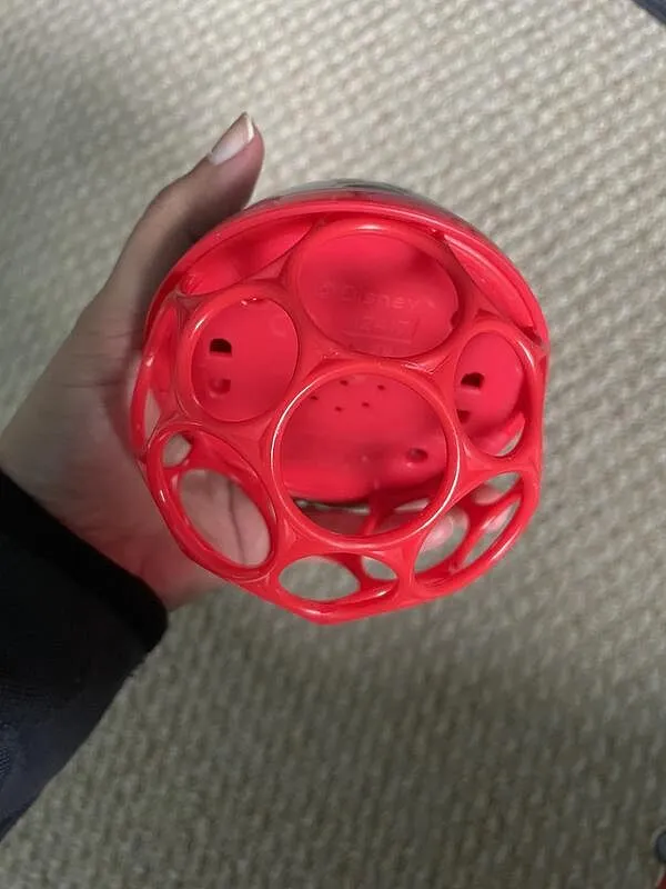 Disney Baby Mickey Oball Rassel Greifspielzeug Rot
