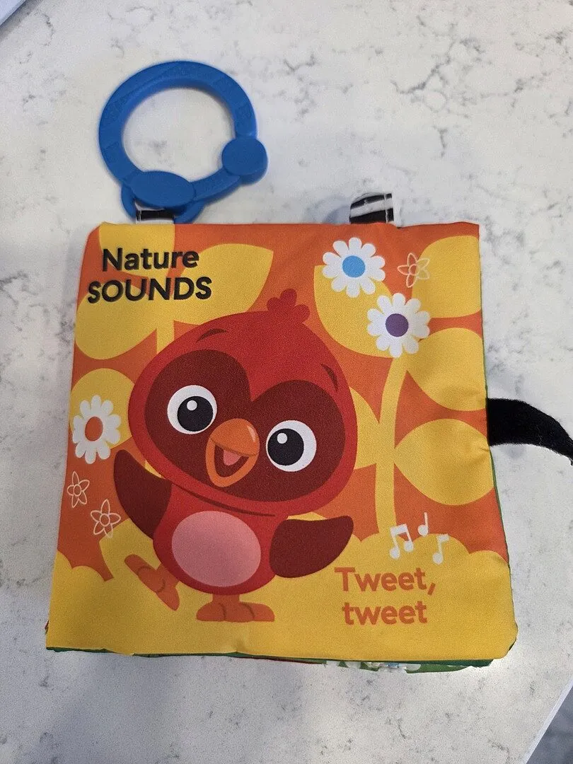 Baby Einstein Nature Sounds Stoffbuch Softbuch mit Rassel ab 0 Monate