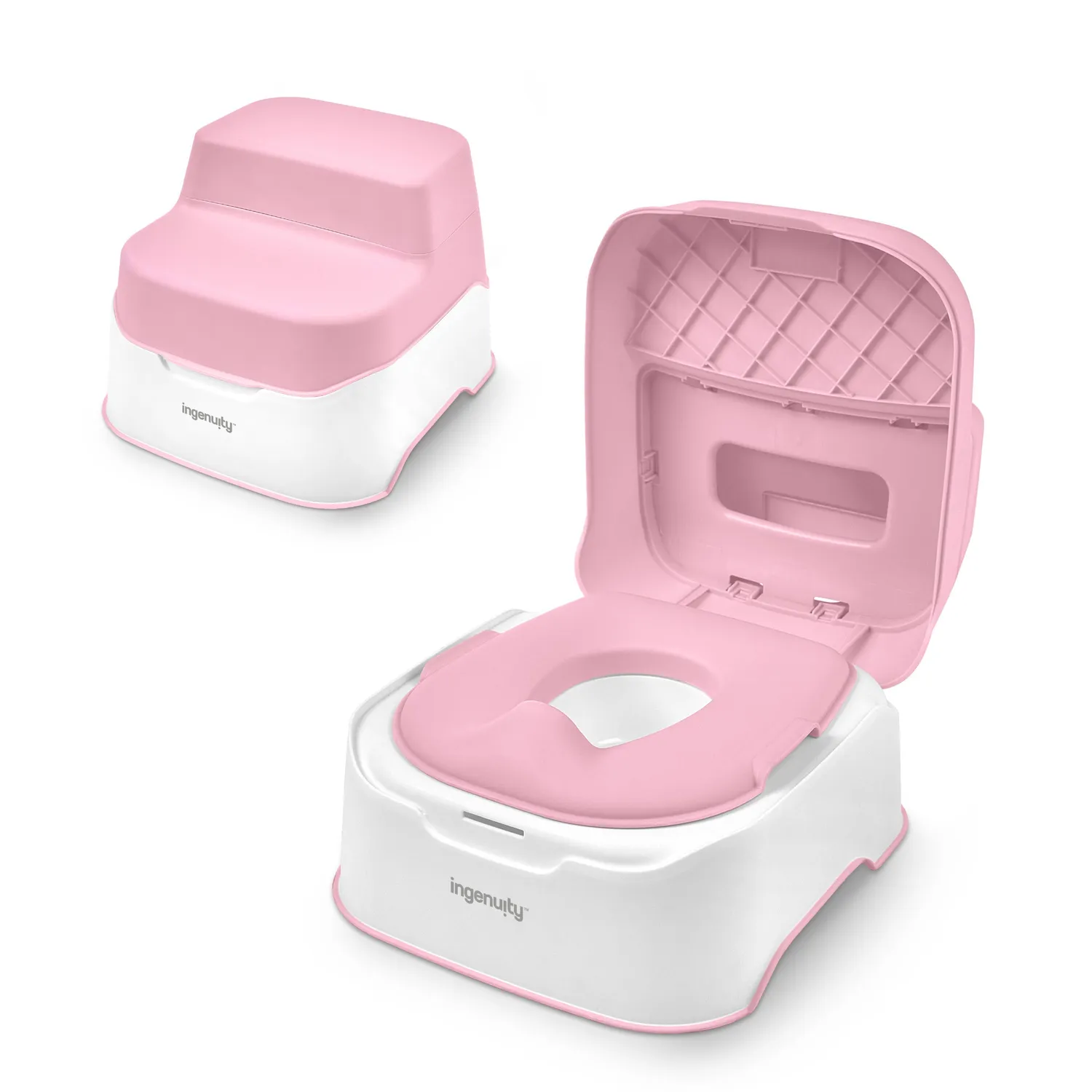 Ingenuity Prepare to Potty 3-in-1 Töpfchen Pink