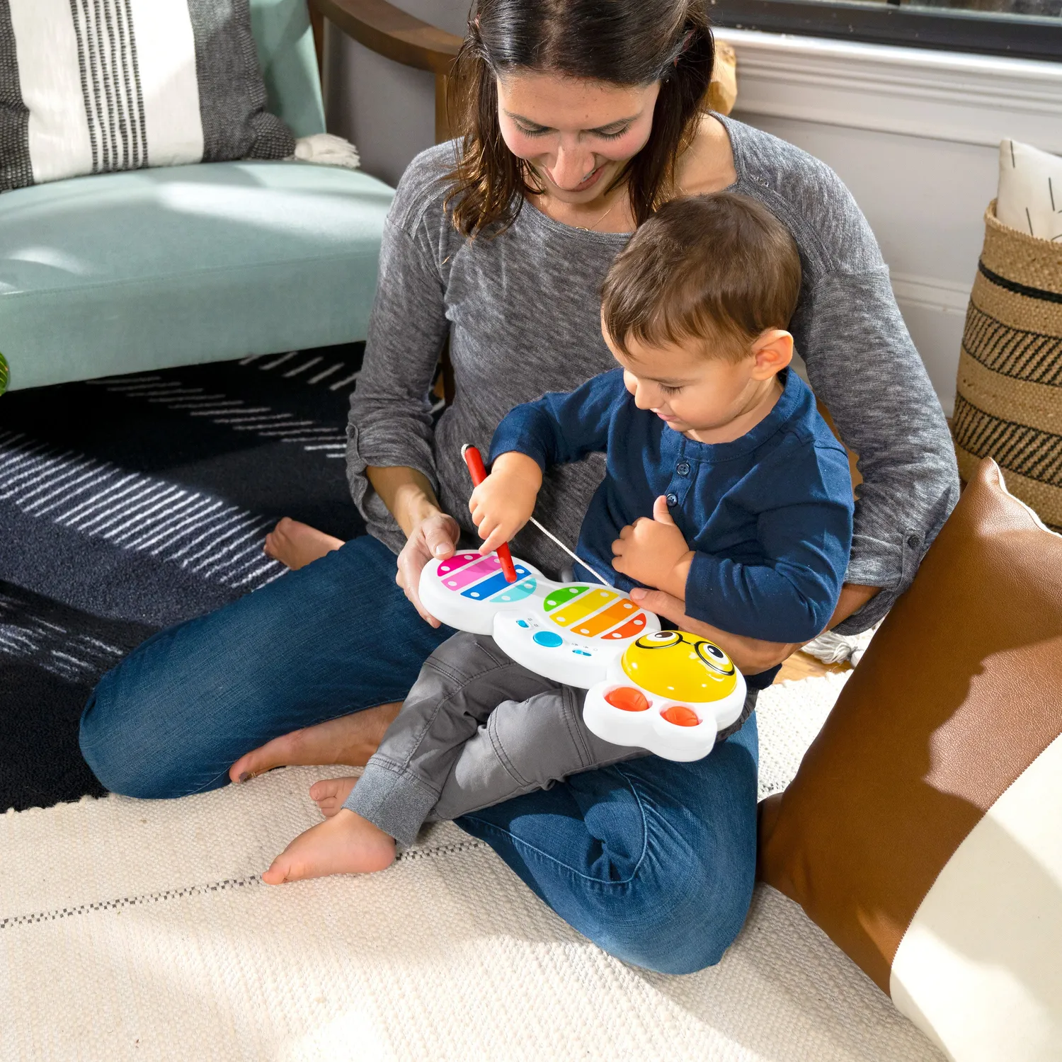 Baby Einstein Cals Curious Keys Xylophon 8 Tasten Musik