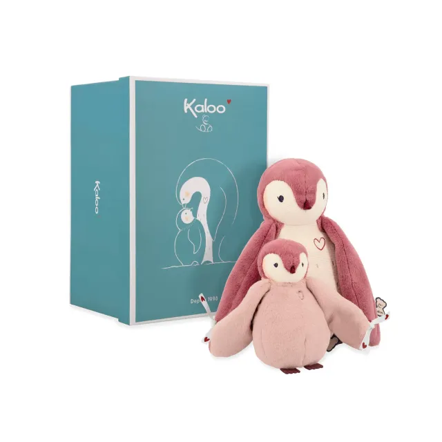Kaloo Complices Pinguine K212004 Kuscheltier rosa 15/25 cm