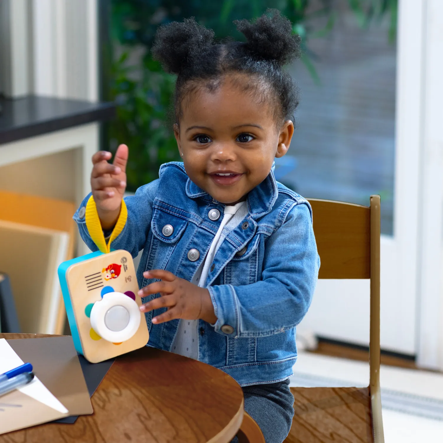 Baby Einstein Learning Lens Spielzeugkamera Holz 6+ Monate