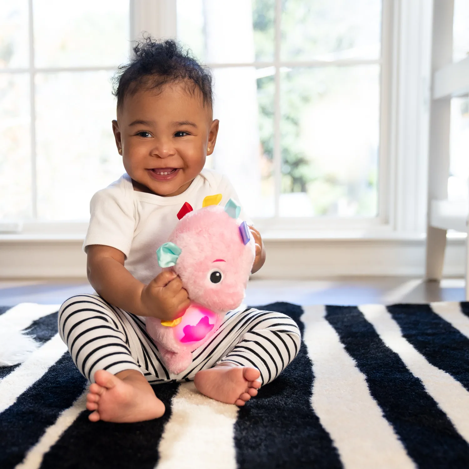 Baby Einstein Sea Dreams Seepferdchen Plüsch Rosa mit Musik