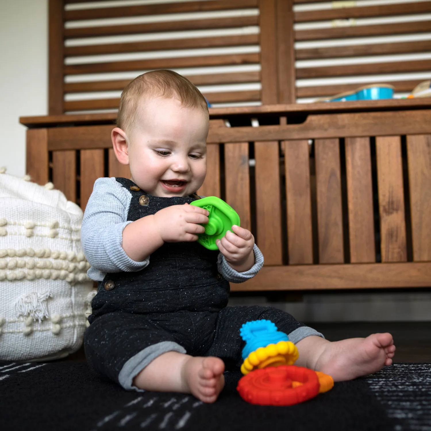 Baby Einstein Stack & Teethe Beißring-Set 5-teilig