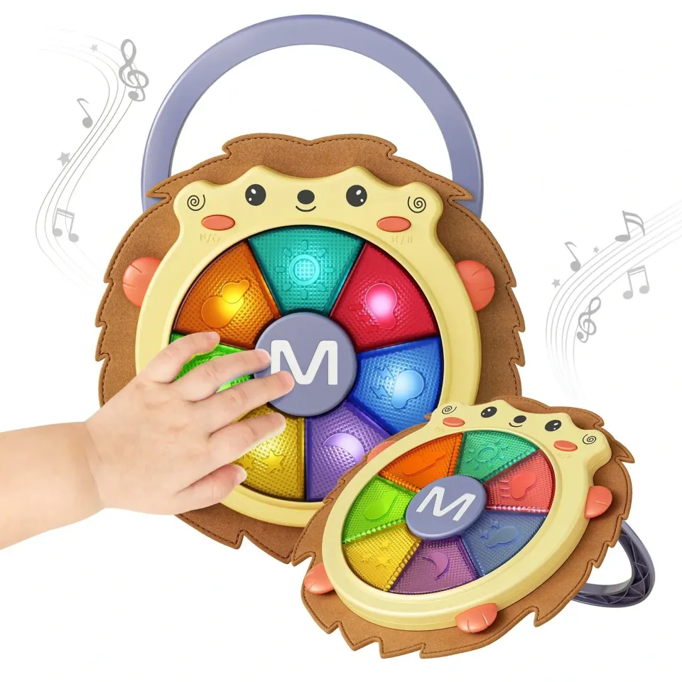 TUMAMA Musik Plüschspielzeug mit Licht und Sound Baby