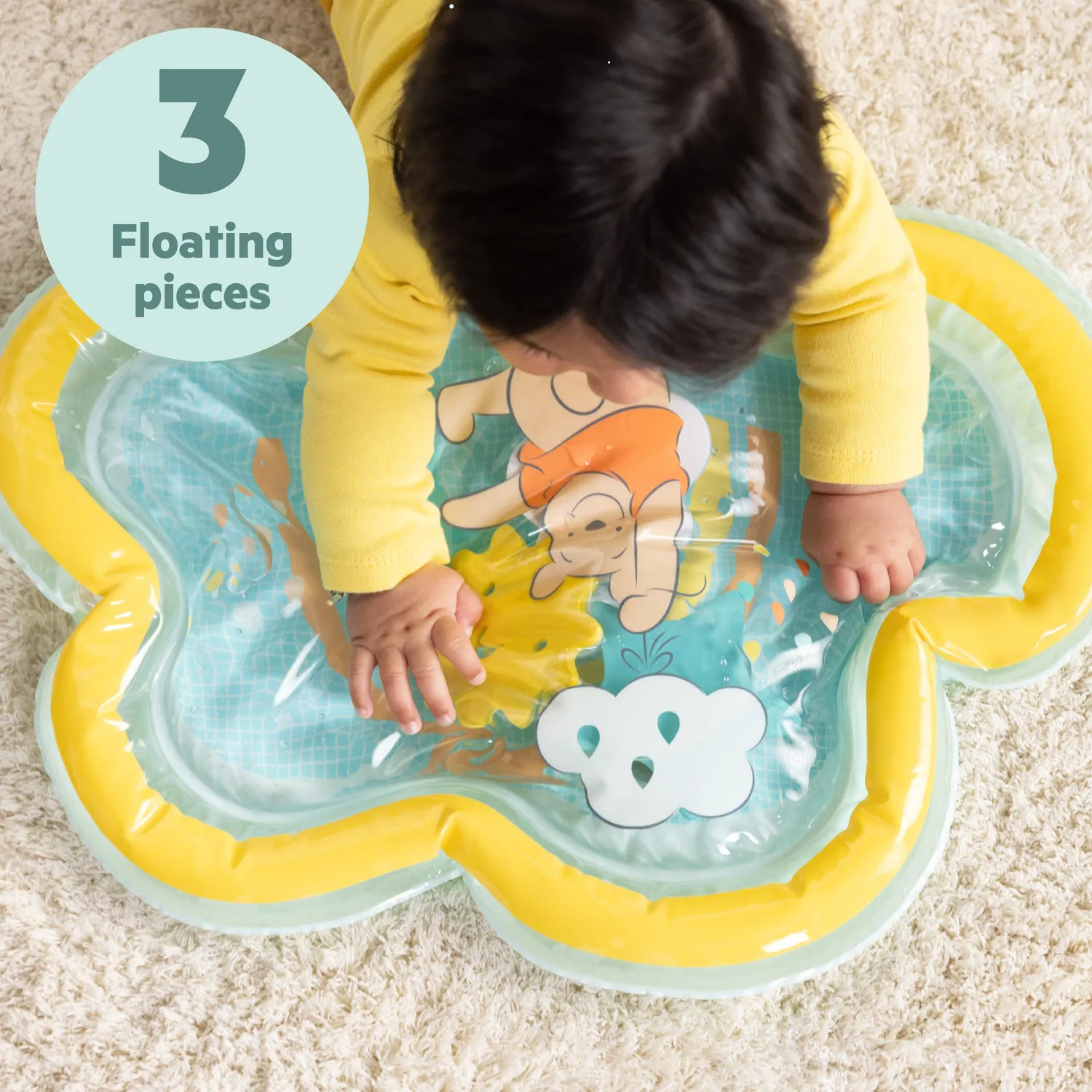 Bright Starts Winnie Pooh Tummy Time Wassermatte