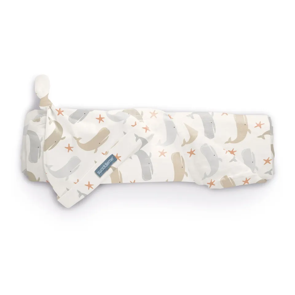 SwaddleMe First Moments Musseldecke & Mütze Set 4-tlg oeko-tex