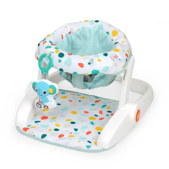 Bright Starts Learn-to-Sit 2-Position Babysitz mit Elefant