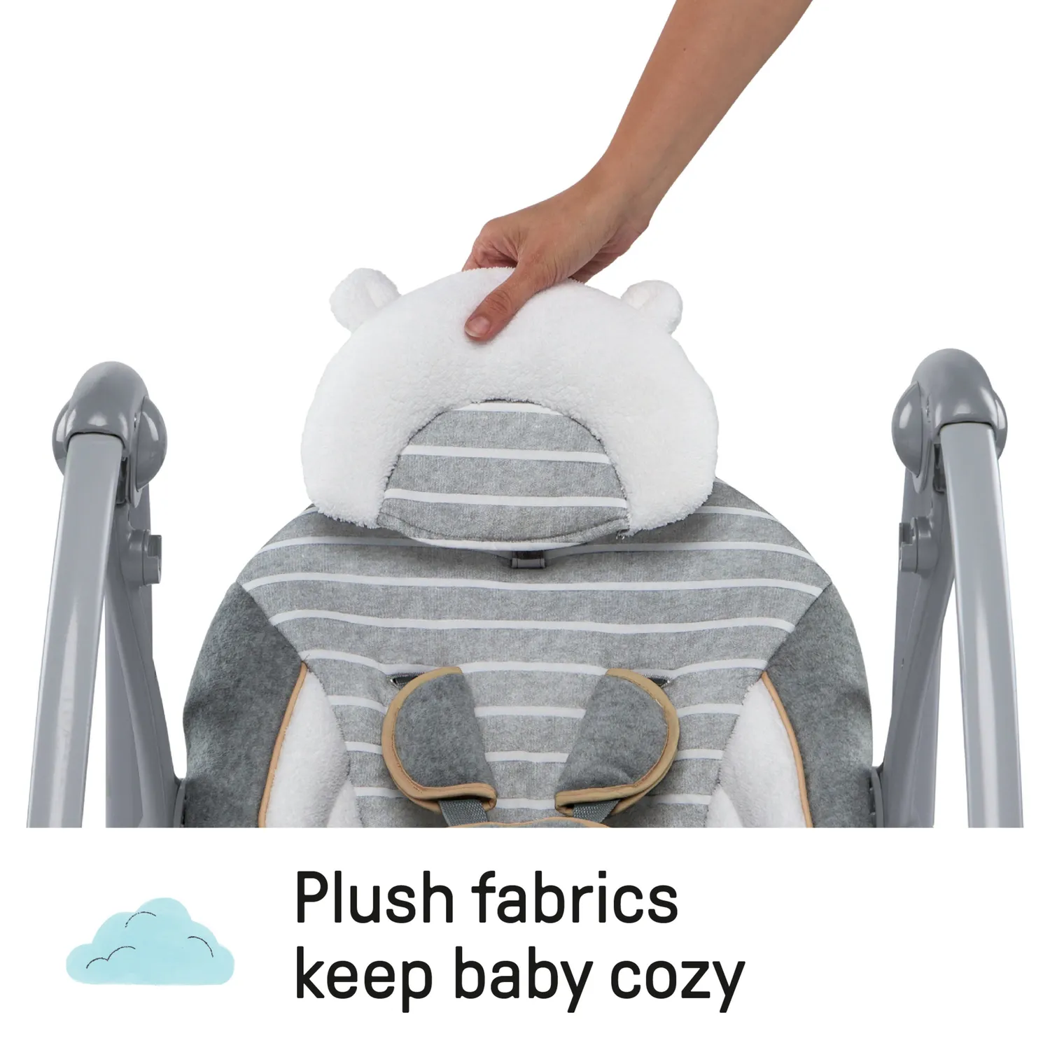 Ingenuity Swing n Go Babyschaukel Bella Teddy tragbar
