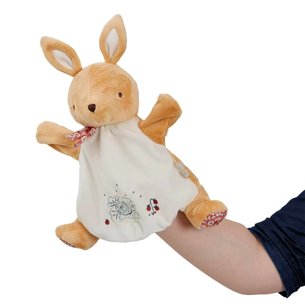 Kaloo Petites Chansons K210005 Handpuppe Hase Braun 24 cm