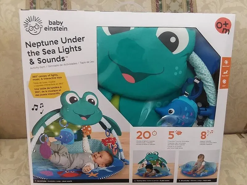 Baby Einstein Neptune Spielbogen Unterwasser mit Musik
