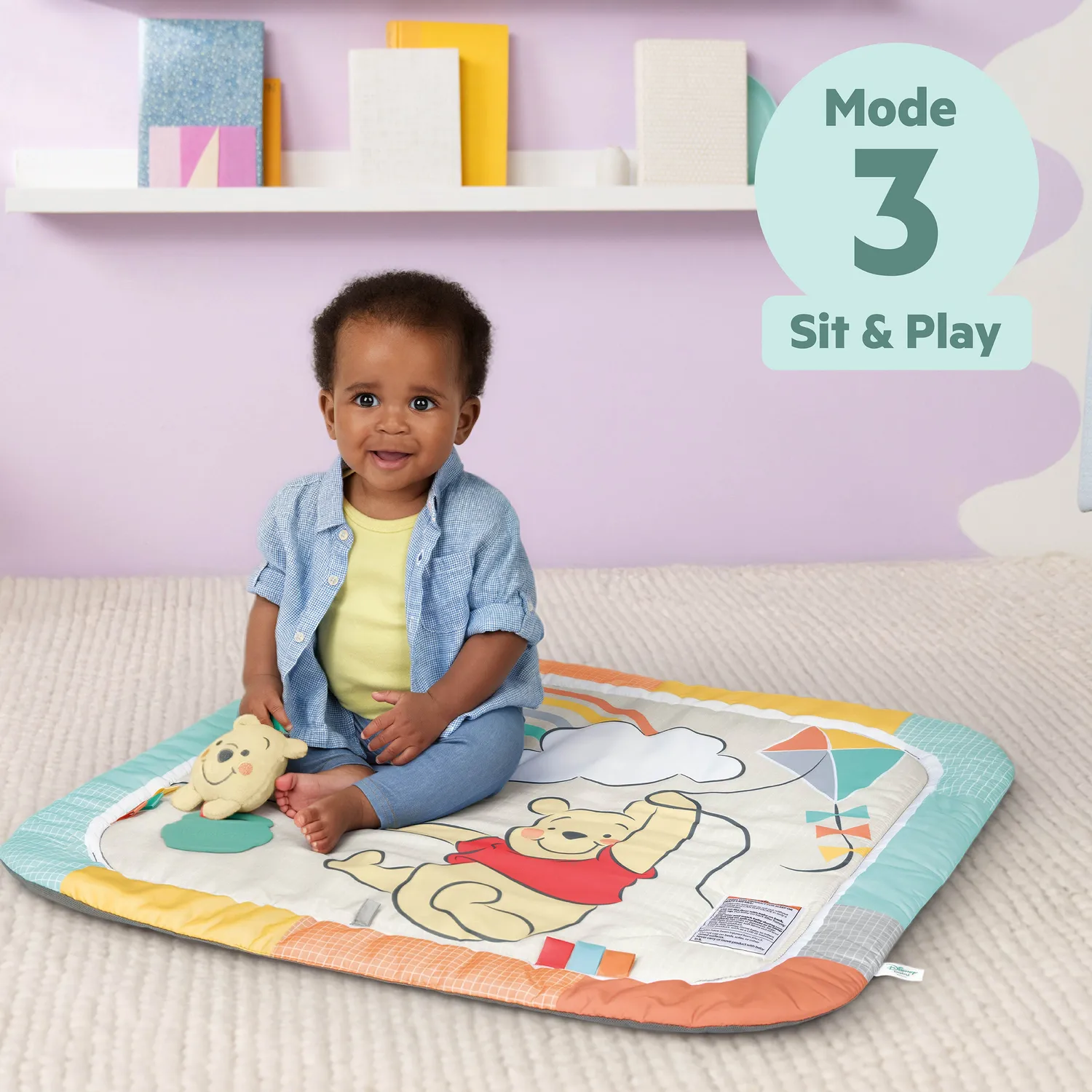 Bright Starts Winnie Puuh Spielbogen Hundred Acre waschbar