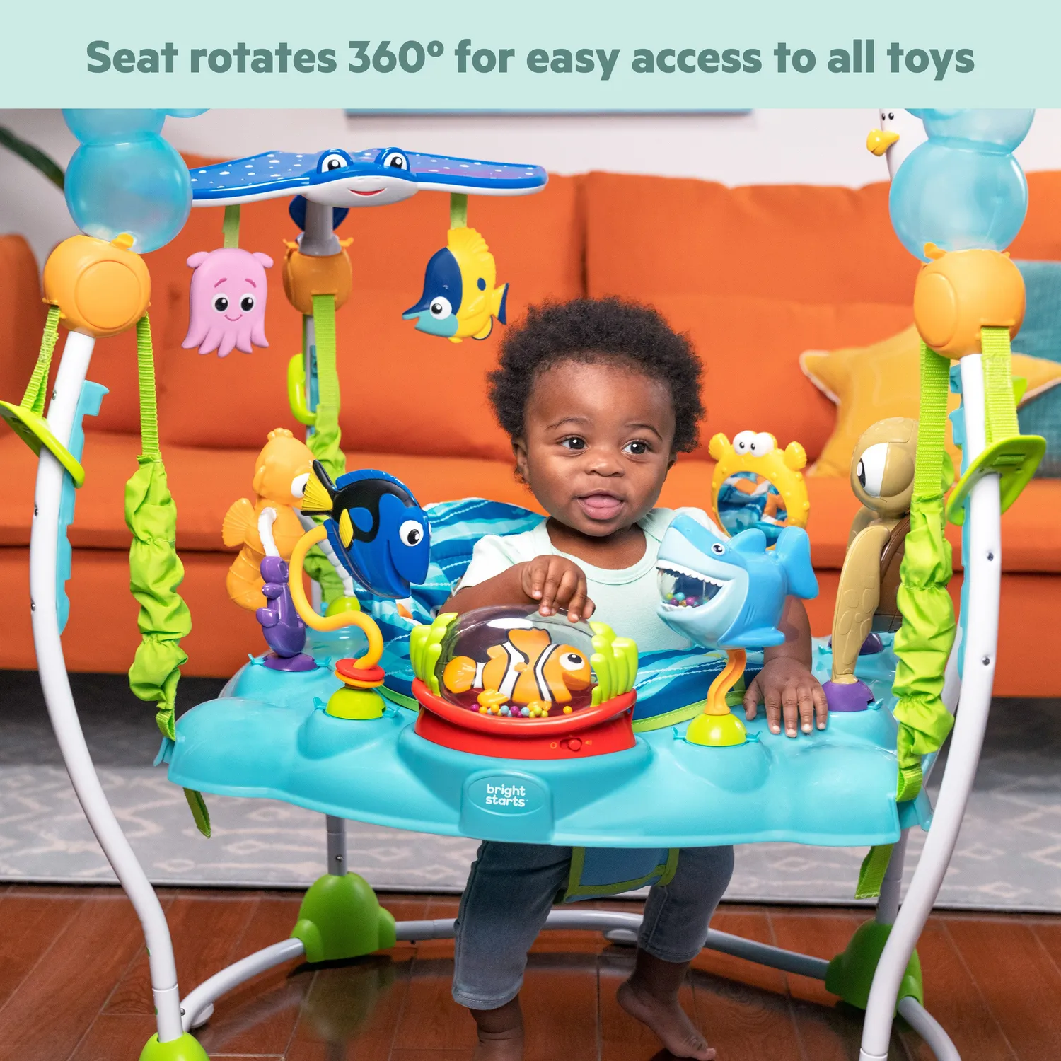 Disney Baby Finding Nemo Sea of Activities Baby-Jumper 360 Grad