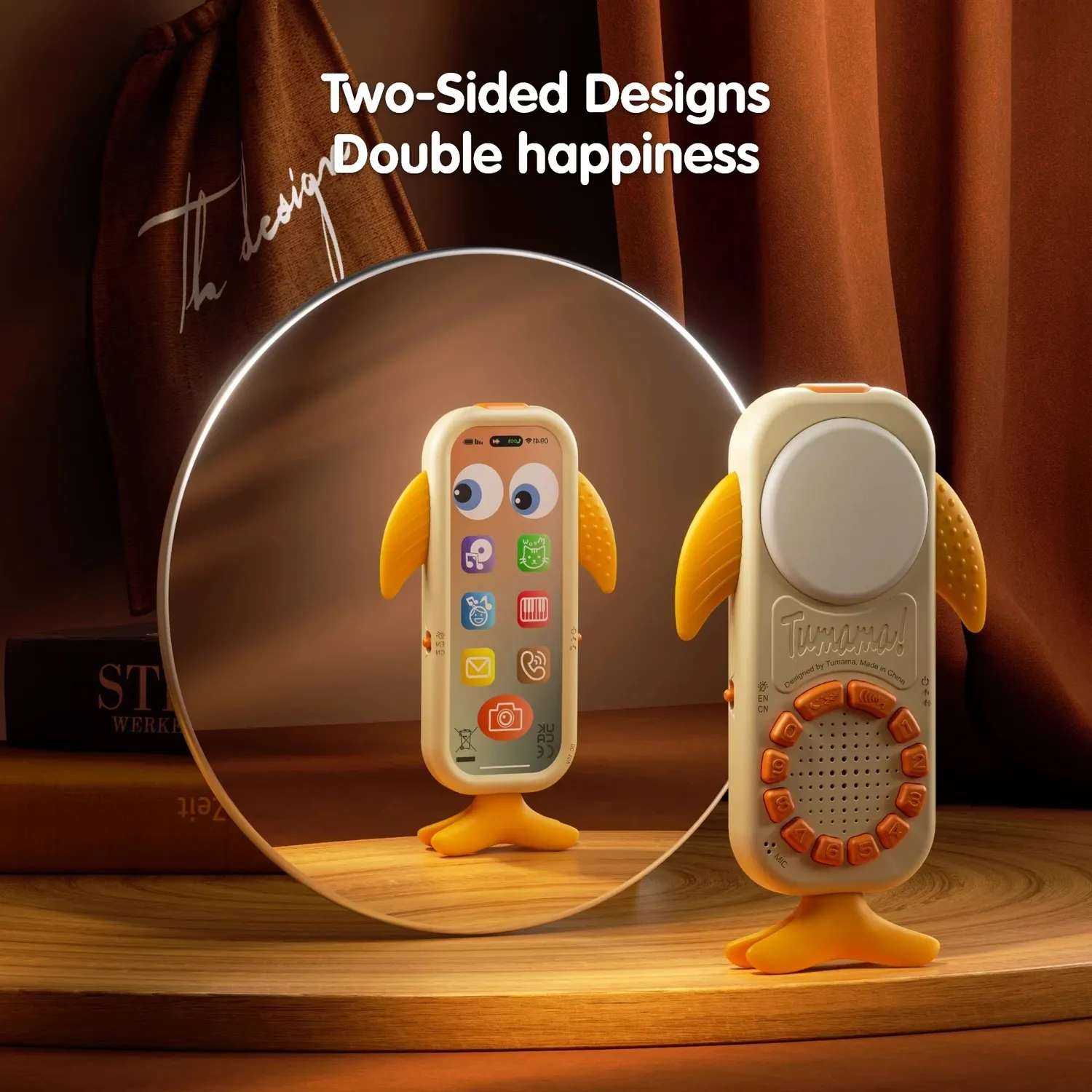 TUMAMA TM322 Baby Handy mit Licht und Musik Wal