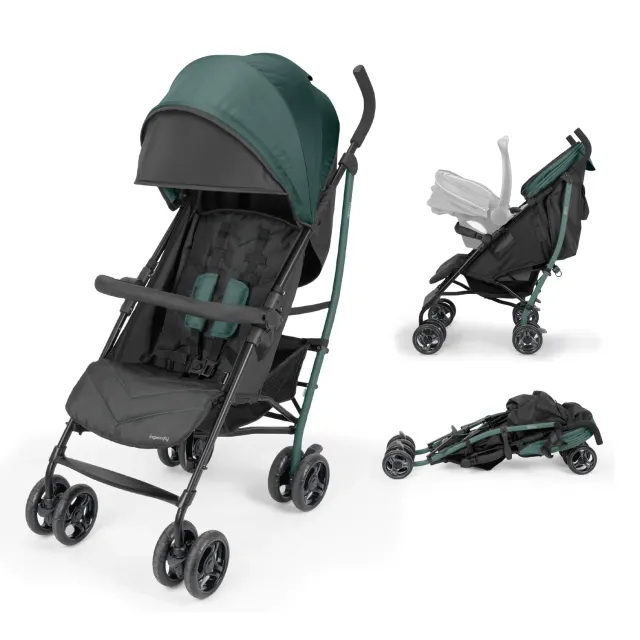 Ingenuity 3Dlite Jewel Buggy grün Autositz-kompatibel