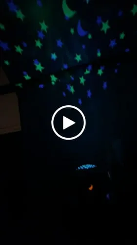 TUMAMA Sternprojektor Nachtlicht mit Musik Weißes Rauschen