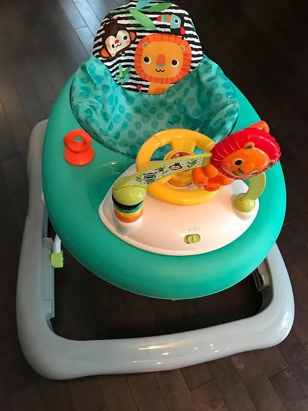 Bright Starts Zig Zag Zebra Lauflernwagen klappbar